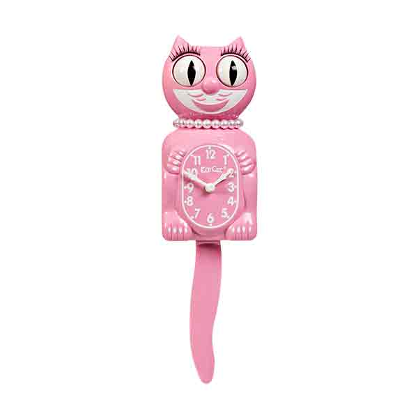 KIT-CAT KLOCK ORIGINAL PINK