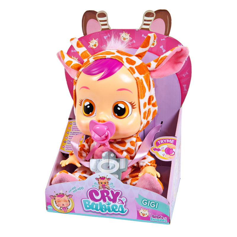 Gigi Giraffa Bambola Che Piange Cry Babies Gigi Giraffa Bambola Che Piange Cry Babies