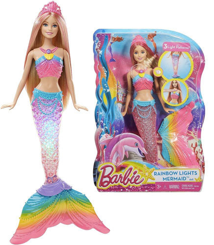 BARBIE SIRENA MAGICO ARCOBALENO DREAMTOPIA NonSoloGiocattoli