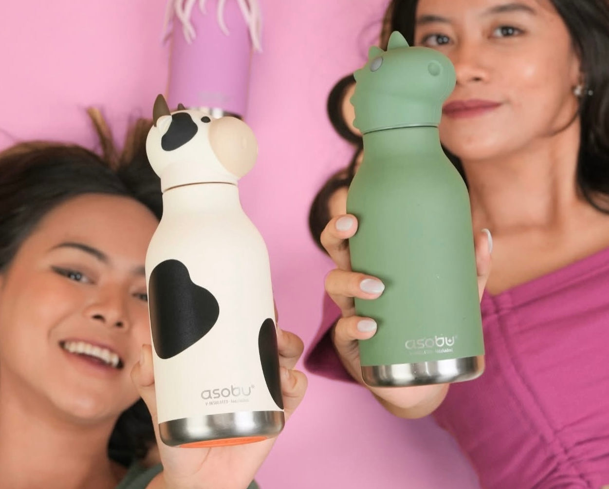 Collezione di borracce termiche Bestie by Asobu a forma di diversi animali