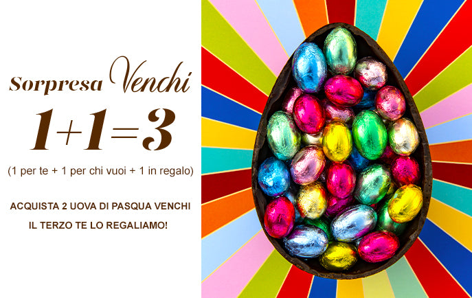 SORPRESA VENCHI 1+1 = 3