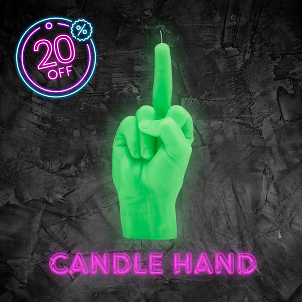 CANDLE HAND & CAN