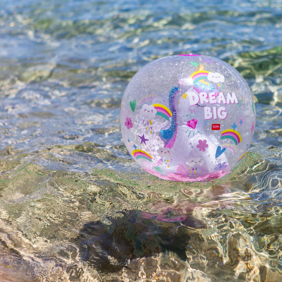 PALLA DA SPIAGGIA GONFIABILE UNICORN