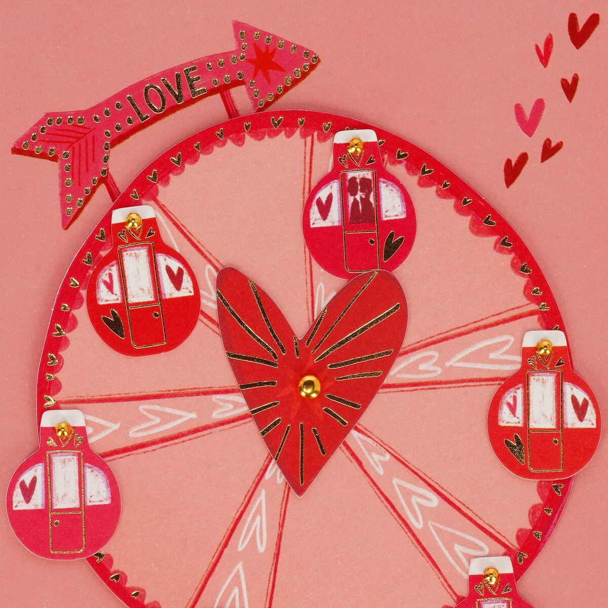 BIGLIETTO D'AUGURI GRATTA E SCOPRI - LOVE WHEEL