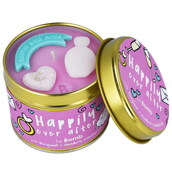 TIN CANDLE - CANDELA HAPPILY EVER AFTER
