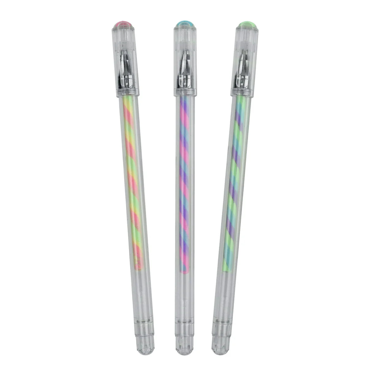 SET DI 3 PENNE GEL MULTICOLORE - TWIST PEN