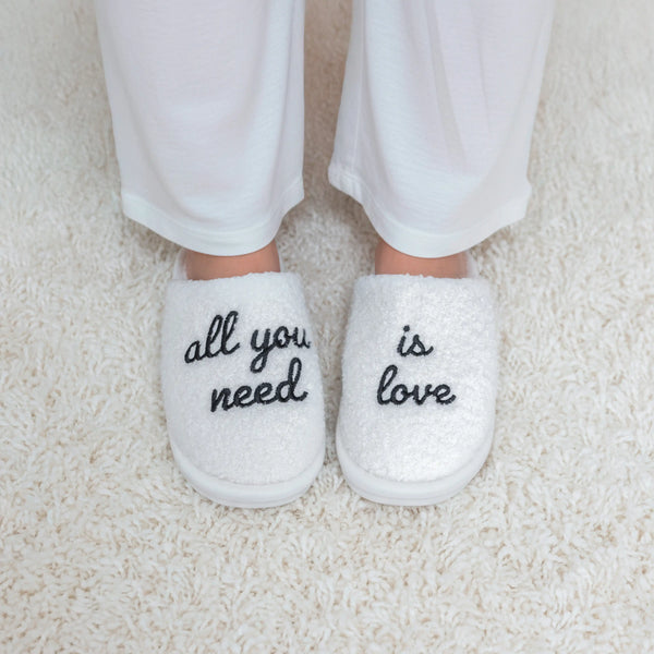 PANTOFOLE "ALL YOU NEED IS LOVE"