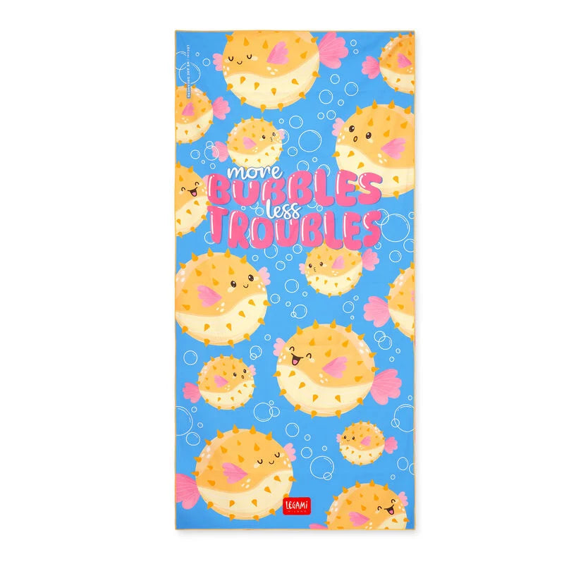 TELO MARE - BEACH TOWEL PUFFERFISH