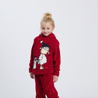 TUTA BIMBO HAPPY FUR ROSSO