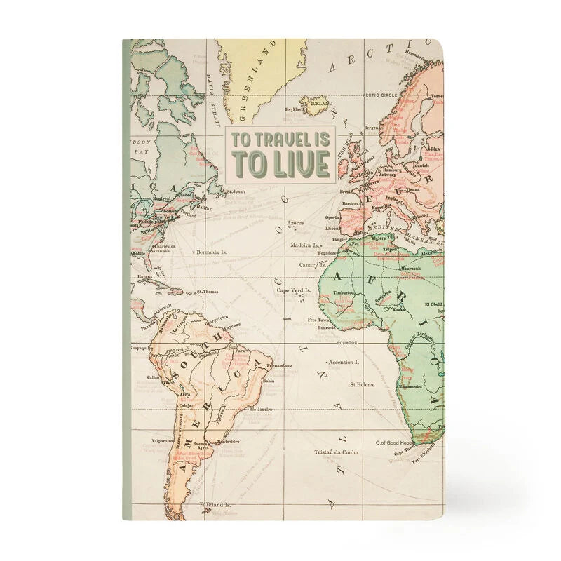 quaderno a righe medium travel