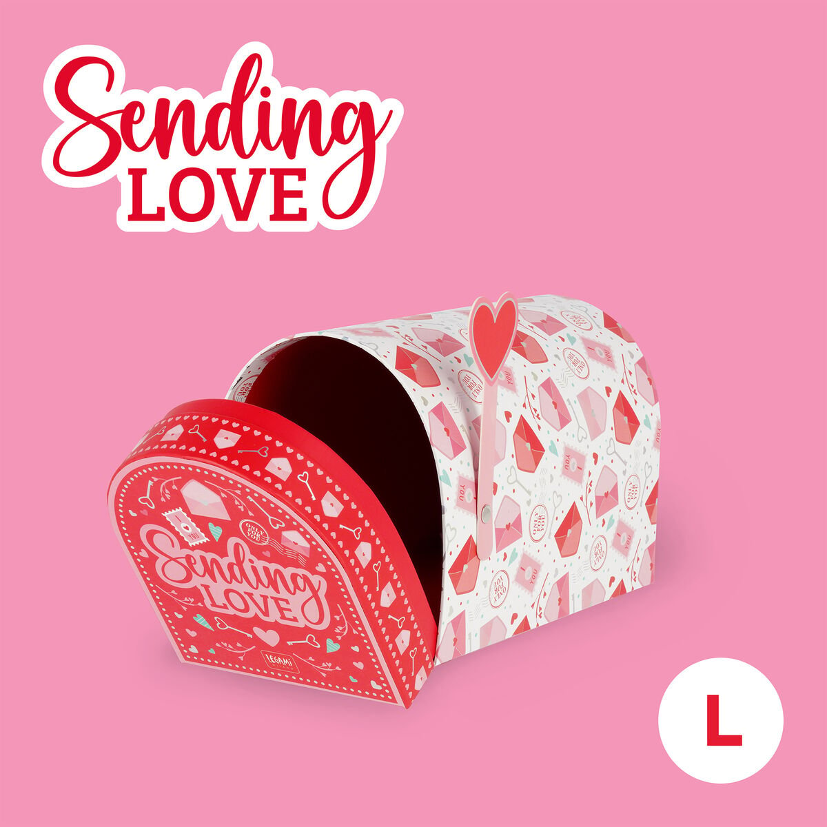 SCATOLA REGALO LOVE MAILBOX - L