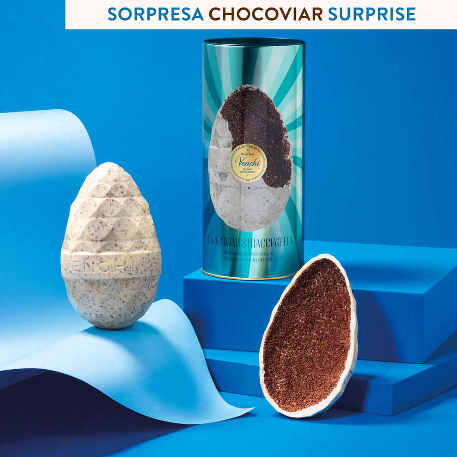 UOVO VENCHI LATTA CHOCOVIAR STRACCIATELLA 390G