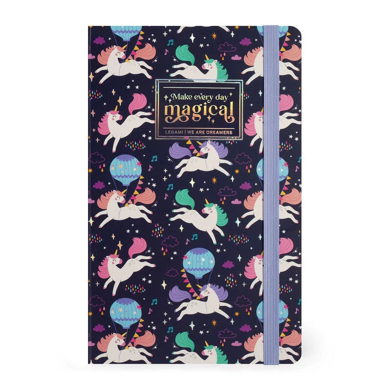 NOTEBOOK TACCUINO A RIGHE - UNICORN