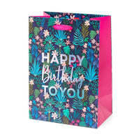 sacchetto regalo - gift bag medium flora