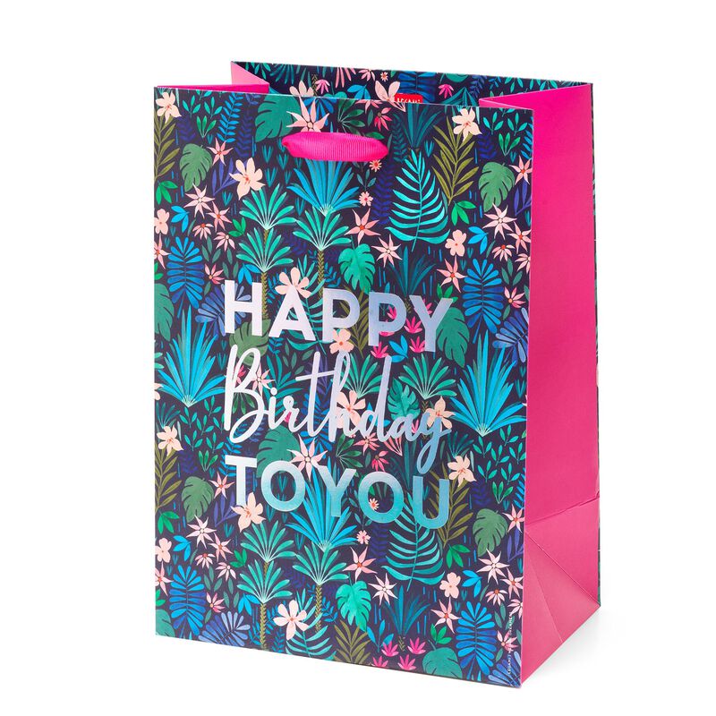 sacchetto regalo - gift bag medium flora