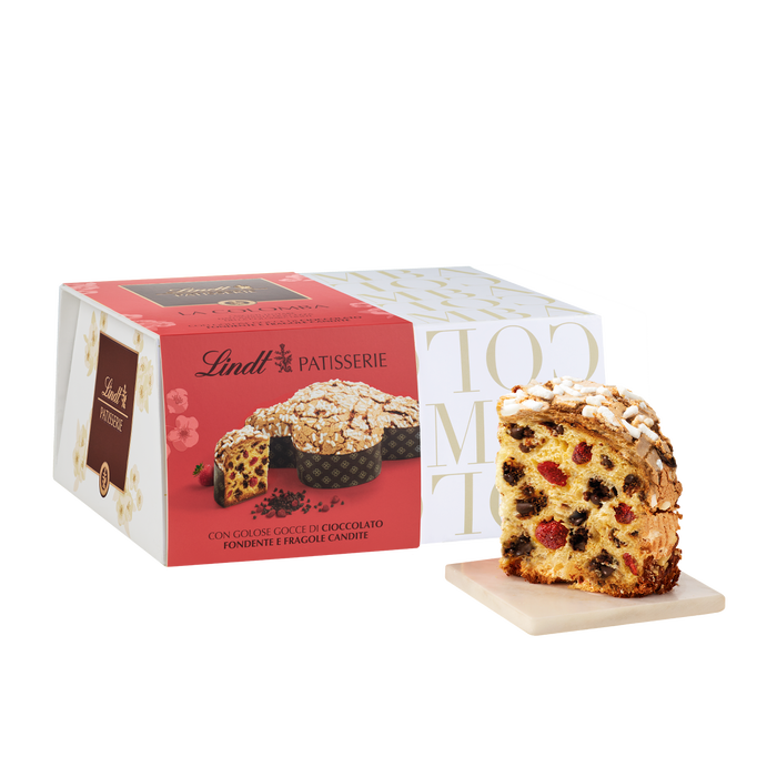 COLOMBA LINDT CIOCCOLATO FONDENTE E FRAGOLE