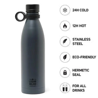 HOT&COLD BOTTIGLIA TERMICA 800ML BLACK