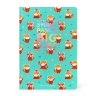 quaderno a righe medium red panda