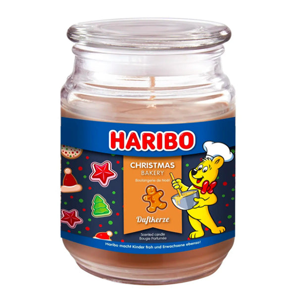 CHRISTMAS BAKERY - CANDELA PROFUMATA NATALIZIA HARIBO 510GR.