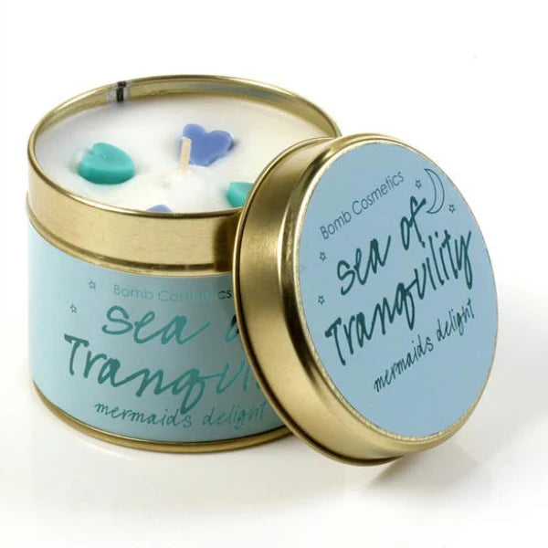 TIN CANDLE - CANDELA SEA OF TRANQUILITY