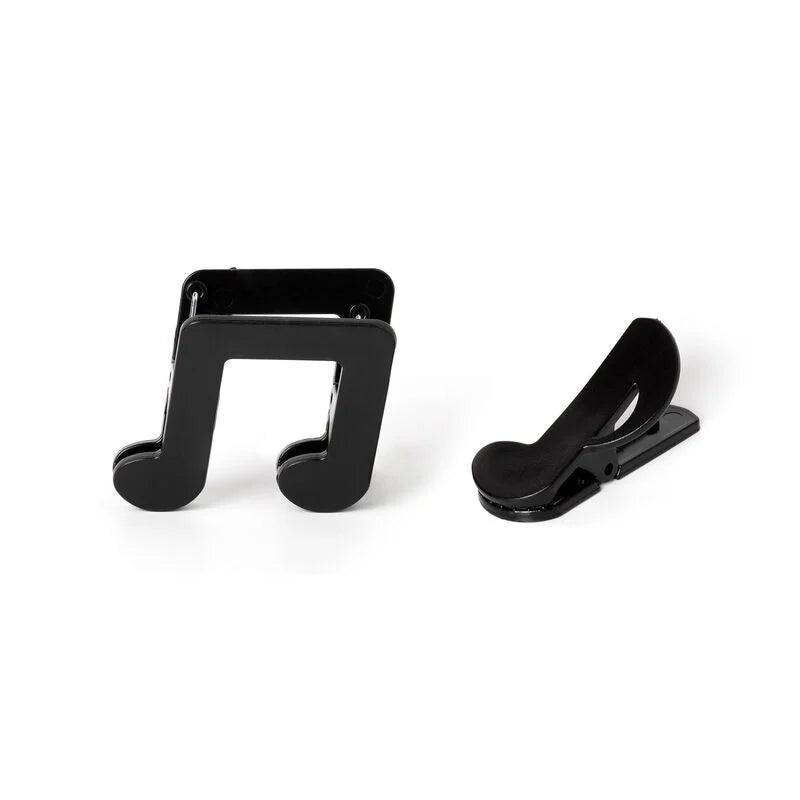 SET DI CLIP CHIUDI PACCO - BAG CLIPS NOTE MUSICALI