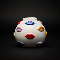 VASO MOUTH COLLECTION MULTICOLOR 12CM