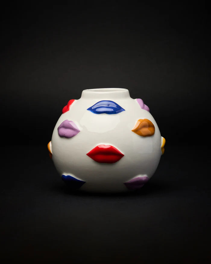 VASO MOUTH COLLECTION MULTICOLOR 12CM