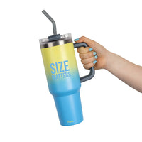 bicchiere termico xxl "size matters"