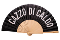 VENTAGLIO "CAZZO DI CALDO" NERO