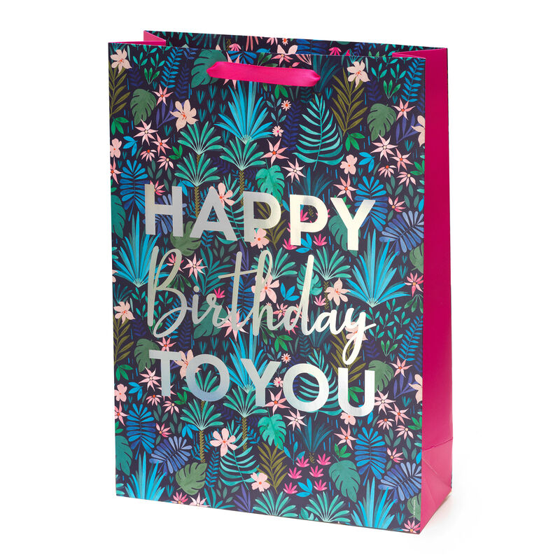 sacchetto regalo - gift bag x-large flora
