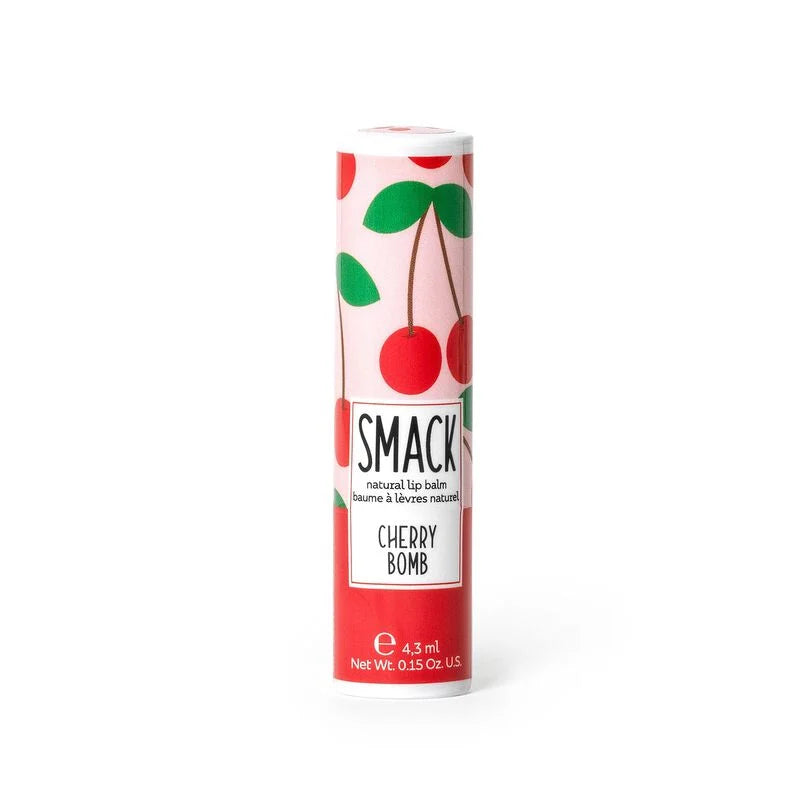 BURROCACAO SMACK NATURAL LIP BALM CHERRY BOMB