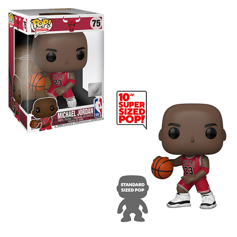 FUNKO POP BASKETBALL MICHAEL JORDAN 75 SUPER SIZED