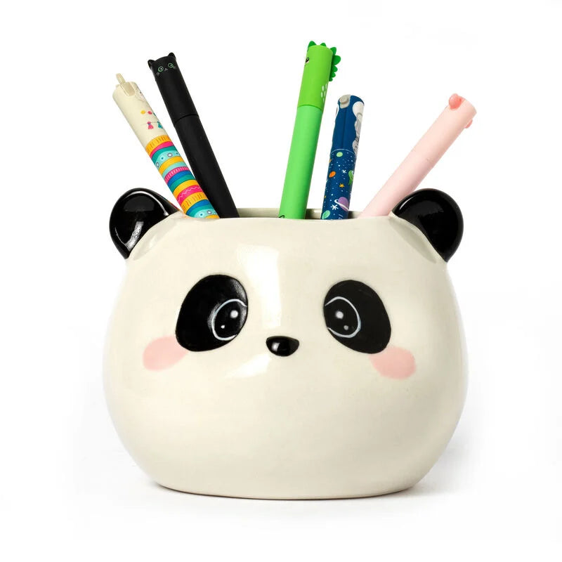 PORTAPENNE IN CERAMICA DESK FRIENDS PANDA