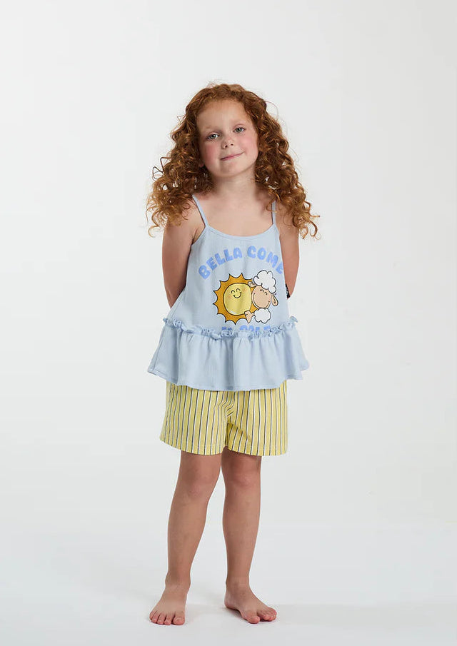 PIGIAMA SPALLINA BIMBA SPLENDO