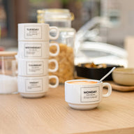 SET DI 5 TAZZE "DAYS OF THE WEEK"