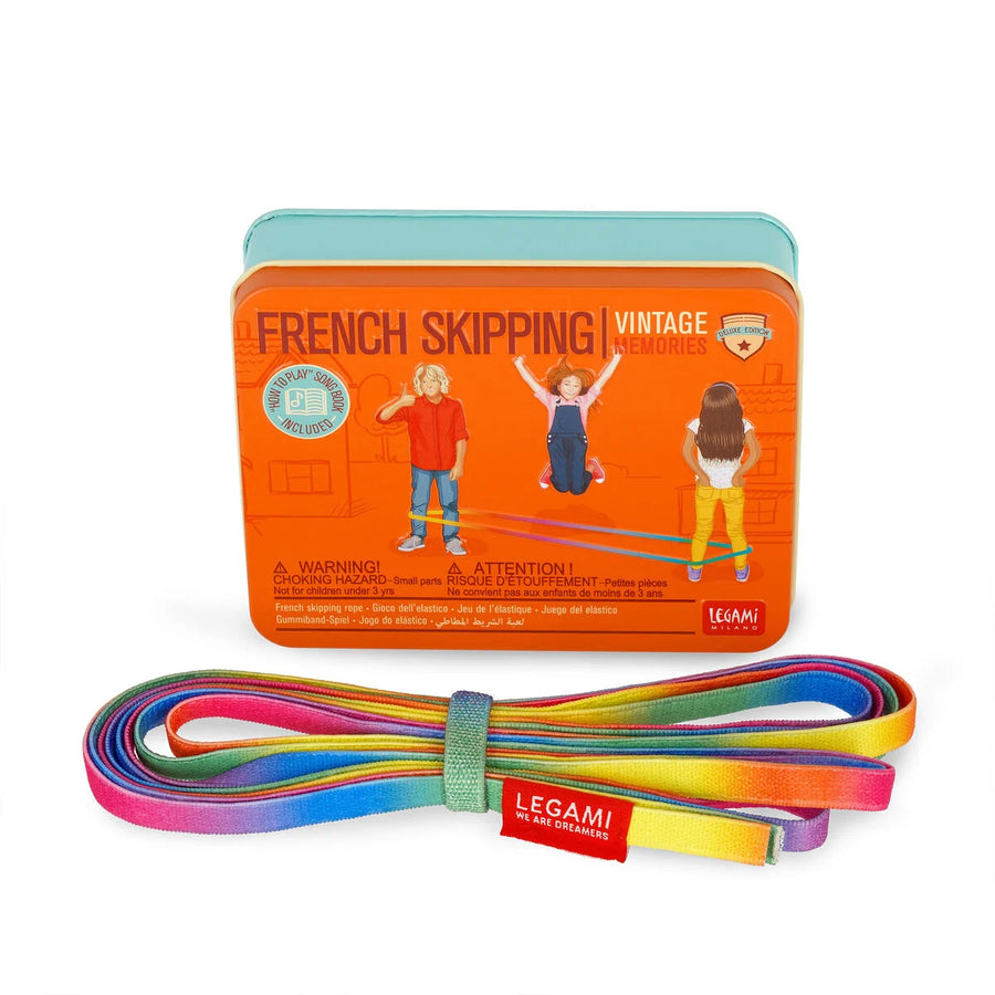 GIOCO DELL'ELASTICO FRENCH SKIPPING VINTAGE MEMORIES