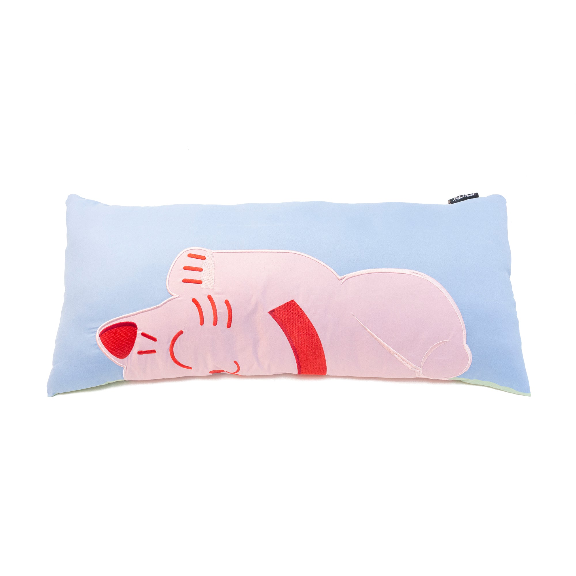 cuscino lucky cat Helio Ferretti