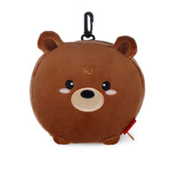 cuscino da viaggio con mascherina da notte - my travel buddy teddy bear
