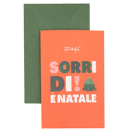 BIGLIETTO DI NATALE - SORRIDI! È NATALE