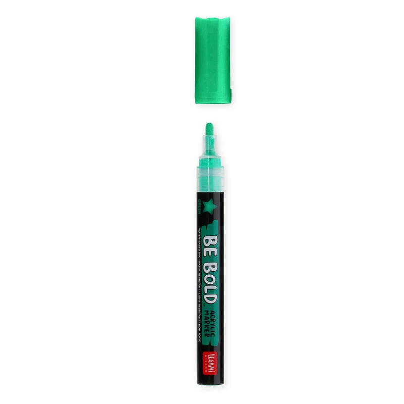 PENNARELLO ACRILICO - BE BOLD GREEN