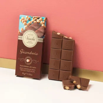 TAVOLETTA CIOCCOLATO VENCHI GIANDUIA NOCCIOLATO LATTE