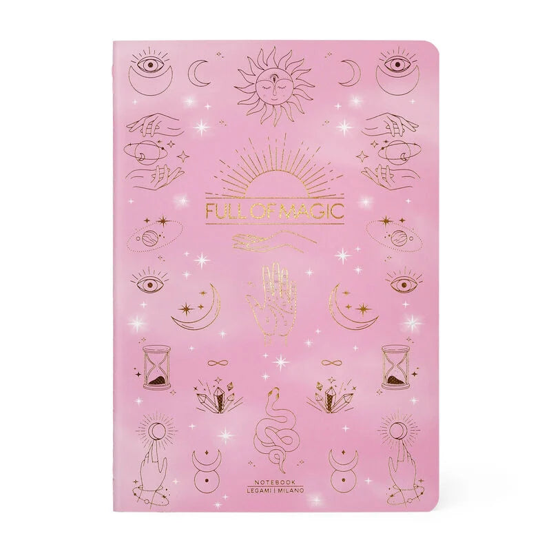quaderno a righe medium magic