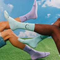 CALZE SUNDAY SATURDAY SOCKS SMILEY (2 paia)