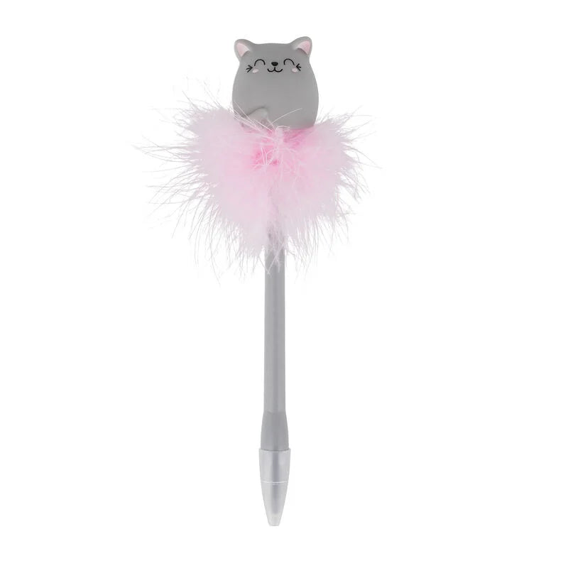 PENNA A SFERA LUMINOSA - WRITING IS MAGIC GATTO