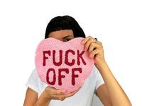 HUGGABLE FUCK OFF HEART