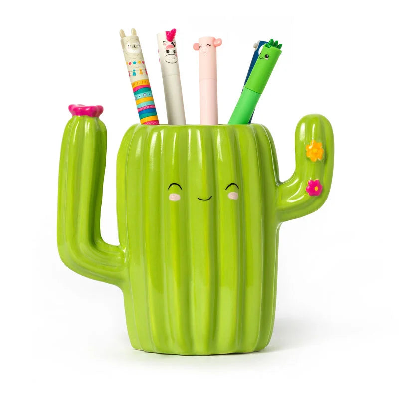 PORTAPENNE IN CERAMICA DESK FRIENDS CACTUS