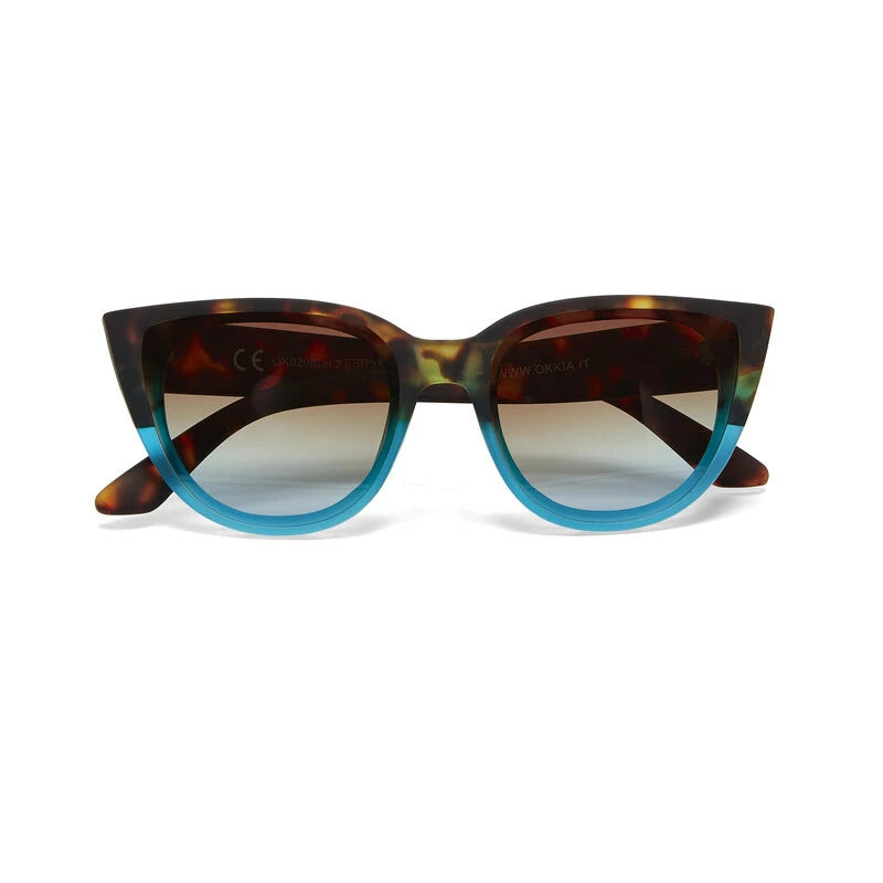 OKKIA OCCHIALI DA SOLE SILVIA OK020 HAVANA BLUE