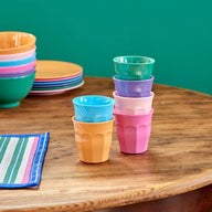 Bicchiere Caffè - Multicolore - Confezione da 6