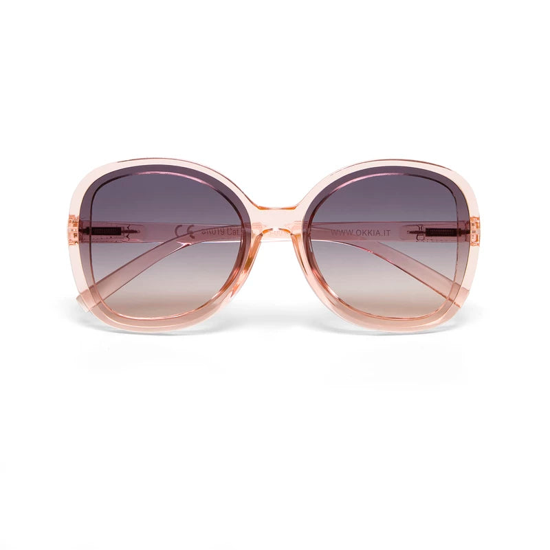OKKIA OCCHIALI DA SOLE ANNA OK019 TRASPARENT PINK