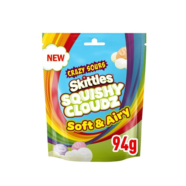 SKITTLES FRUIT SOUR SQUISHY CLOUDZ